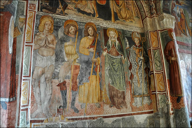 Fresques de la basilique San Giulio