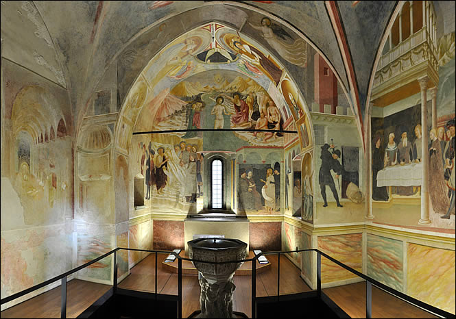 Fresques du baptistère de Castiglione Olona